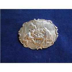 Vintage Dutch Silver Brooch #1813790