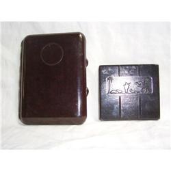 Bakelite cigar box & cigaret box #1813793