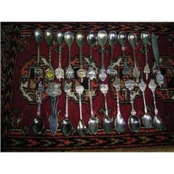 20 souvenirspoons and 2 letter openers #1813821