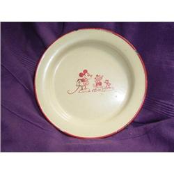 Enamel Mickey Mouse Plate #1813833