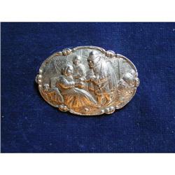 Vintage Silver Dutch Brooch #1813859