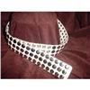 Image 1 : Belt White ,Wide with Snaps. #1813997