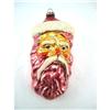 Image 1 : Antique CHRISTMAS Ornament SANTA Head GLASS #1814011