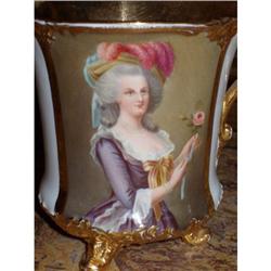 Meissen Marie Antoinette portrait cabinet cup  #1814366