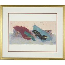 lithograph entitled ?Dynamic B?. By: Strickland#1821976