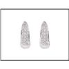 Image 1 : 14K White Gold Diamond Earrings #1822228