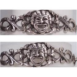 Vintage Mythology Greek GOD sterling Bracelet #1822408