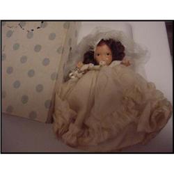 Doll Nancy Ann Storybook Bride Pudgy  Jointed  #1822617