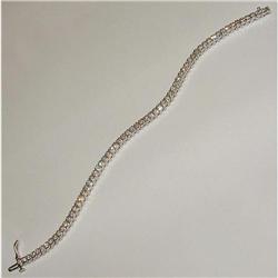 3.80 carats DIAMOND TENNIS BRACELET high #1822726