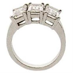 DIAMONDS engagement RING  1.5 CARATS PLATINUM !#1822757