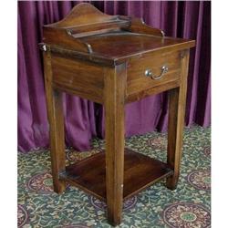 ANTIQUE MISSION OAK NIGHTSTAND TABLE #1822759