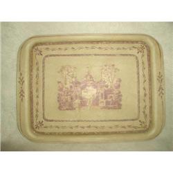 Hand Painted Tray Signed C.1930-40 #1834315