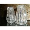 Image 1 : ANTIQUE CRYSTAL SALT & PEPPER SHAKERS #1834342
