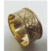 Image 1 : Victorian Gold Ornate Band - RING #1834369
