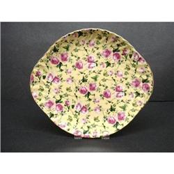  LOVELY CHINTZ CAKE PLATE by ROYALE GARDEN #1834373