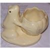 Image 1 : Pottery Frog and Lily planter (pottery) #1834528