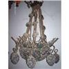 Image 1 : Hand Forged Fancy Wrought Iron Chandelier #1834743