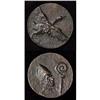 Image 1 : Bronze Medallion Saint Martin and Goose #1834842