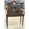 Image 1 : ANTIQUE FRENCH VICTORIAN VANITY TABLE W/ MIRROR#1835161