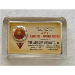 Advertising Glass Paperweight #1835283