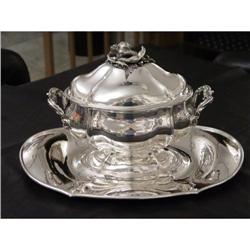 STERLING SILVER/GILT 925  "MAZZUCATO"  SOUP #1845073