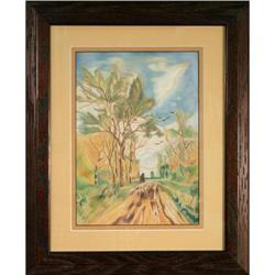 "Shepherd's Flock" - pastel drawing #1845103