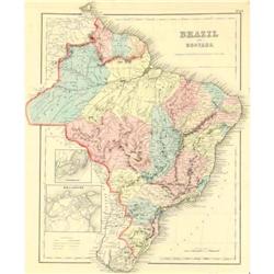 Colton's Brazil and Guayana #1845118