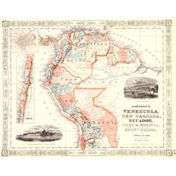 Johnson?s Venezuela, New Granada, Ecuador, Peru#1845123