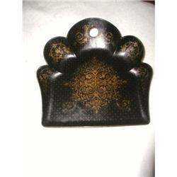 Papier Mache Tray Crumb Napoleon III 19th C #1845136