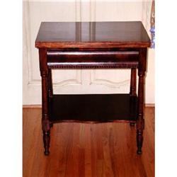 Mahogany Mirrored Table Hand Made #1845147