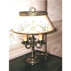Brass Tole Lamp C.1930 #1845152