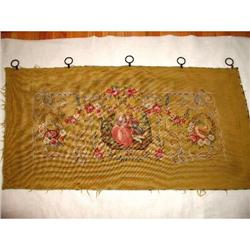 Needlepoint Tapestry C.1855 French With Hooks #1845163
