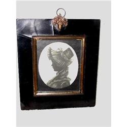 French Silhouette Acorn Frame 19th Century  #1845217