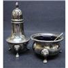 Image 1 : Victorian OPEN SALT CELLAR&PEPPER SHAKER #1845240