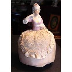 ANTIQUE PIN CUSHION DOLL - Complete #20 #1845241