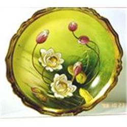 Limoge bowl with magnolia flowers. #1845320