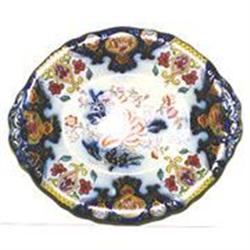 English oval footed serving dish #1845341