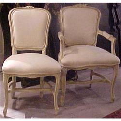  SET FRENCH COUNTRY DINING SIDE CHAIRS #1845410