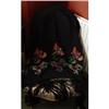 Exquisite Antique Chinese Export Black Shawl #1845526