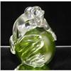 Stunning Blowzone Art Glass Frog Paperweight #1845528