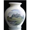 Stunning Royal Copenhagen Scenic Vase Signed 9 #1845529