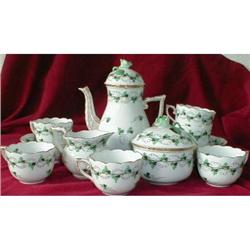 HEREND Persil COFFEE Set - DEMITASSE Set #1845544