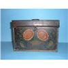 Image 1 : Tole document box of painted tin #1845553