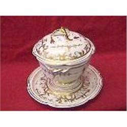 Small French porcelain Soup Tureen #1845576