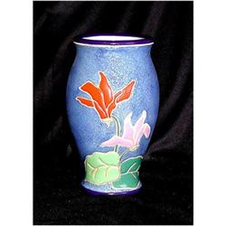 CZECH AMPHORA * Art  Deco Vase Circa 1930 #1845597