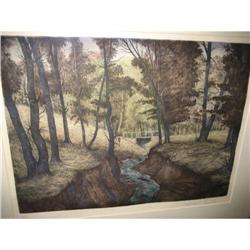 Hand colored engraving by Gyula #1845601