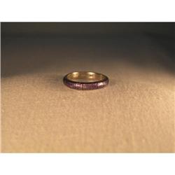 Authentic Hidalgo Silver Textured Violet Insert#1845612