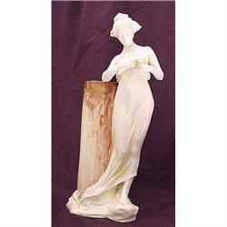 Carlsbad female figural vase #1845687