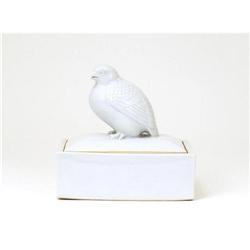 Old Japanese Kutani Bird Pheasant Box  #1845707