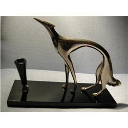 Chrome Art Deco Pen holder from Italy!  #1845757